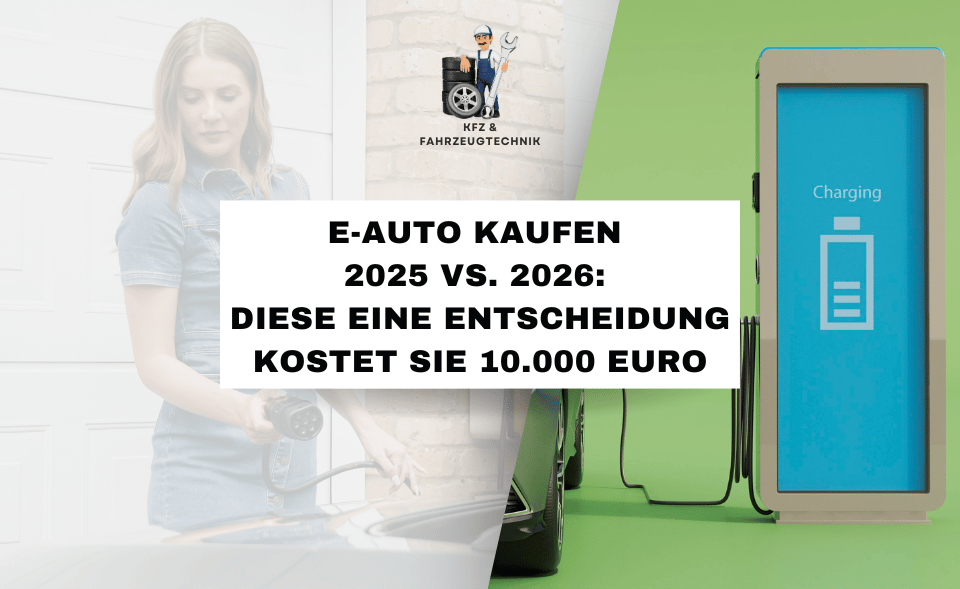 E-Auto kaufen 2025 vs. 2026: Diese eine Entscheidung kostet Sie 10.000 Euro